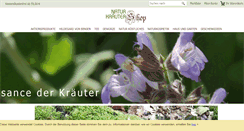 Desktop Screenshot of bio-kraeuter-shop.de