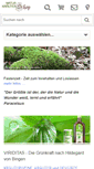 Mobile Screenshot of bio-kraeuter-shop.de