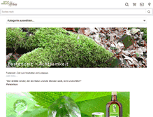 Tablet Screenshot of bio-kraeuter-shop.de